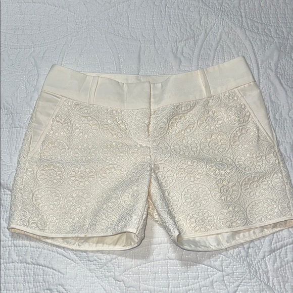 The Limited Cream High Waist Dressy Shorts - Picture 1 of 3